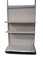 Standard Shelving Displayed on a Gondola
